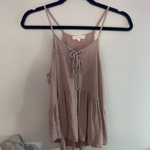 Sweet Light Pink Tank top in Size: SMALL. L.A. <3s